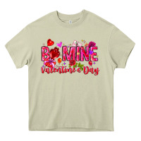 Mossy Be Mine Valentines Day Heavy Core Tee - CowhideDigitalArt