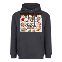 Smoke i just want to drink hot cocoa Heavyweight Hoodie - MaliasSmallBusiness