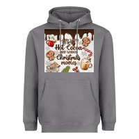 Storm i just want to drink hot cocoa Heavyweight Hoodie - MaliasSmallBusiness