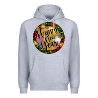 Heather Grey christmas happy new year Premium Hoodie - Artiststas