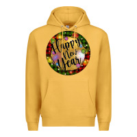 Mustard christmas happy new year Premium Hoodie - Artiststas