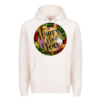 Pale Pink christmas happy new year Premium Hoodie - Artiststas