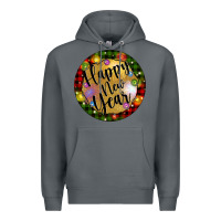 Rock christmas happy new year Premium Hoodie - Artiststas