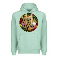Seafoam christmas happy new year Premium Hoodie - Artiststas