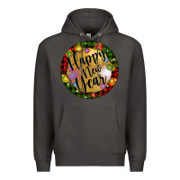 Smoke christmas happy new year Premium Hoodie - Artiststas