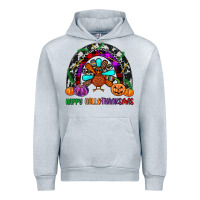 Heather Grey happy hallothanksmas Urban Hoodie - JahusDesignShop
