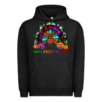 Pigment Black happy hallothanksmas Urban Hoodie - JahusDesignShop