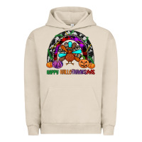Pigment French Oak happy hallothanksmas Urban Hoodie - JahusDesignShop