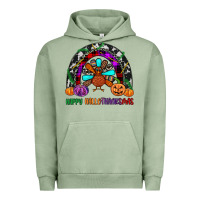 Pigment Oil Green happy hallothanksmas Urban Hoodie - JahusDesignShop