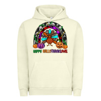 Pigment Pistachio happy hallothanksmas Urban Hoodie - JahusDesignShop