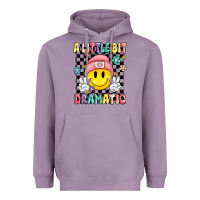 Lavender a little bit dramatic Heavyweight Hoodie - MaliasSmallBusiness