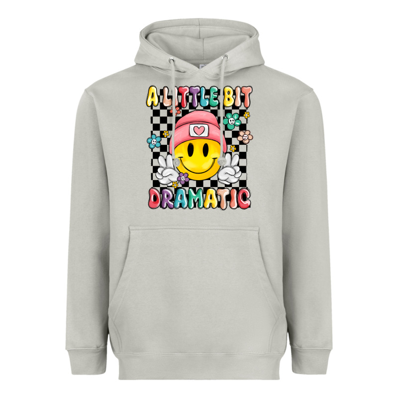 A Little Bit Dramatic Heavyweight Hoodie by MaliasSmallBusiness | Teevron