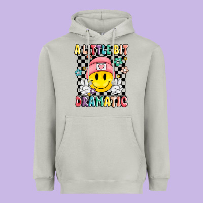 Heavyweight Hoodie a little bit dramatic