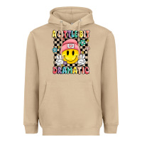 Mushroom a little bit dramatic Heavyweight Hoodie - MaliasSmallBusiness