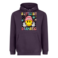 Plum a little bit dramatic Heavyweight Hoodie - MaliasSmallBusiness