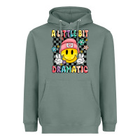 Sage a little bit dramatic Heavyweight Hoodie - MaliasSmallBusiness