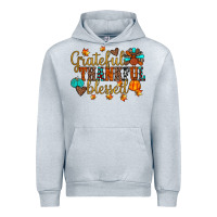 Heather Grey grateful thankful blessed Urban Hoodie - JahusDesignShop