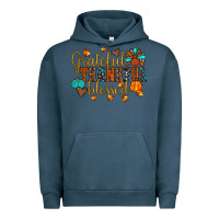 Pigment Midnight Navy grateful thankful blessed Urban Hoodie - JahusDesignShop