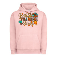 Pigment Salmon grateful thankful blessed Urban Hoodie - JahusDesignShop