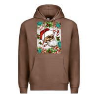 Chestnut Christmas hippie skeleton santa Premium Hoodie - Artiststas