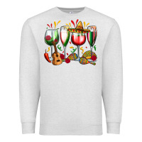 Mexico Wine Glasses Premium Sweatshirt | Teevron
