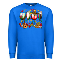 True Royal mexico wine glasses Premium Sweatshirt - Zillion Design Studio