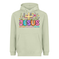 Matcha jesus the way the truth the life Heavyweight Hoodie - MaliasSmallBusiness