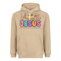 Mushroom jesus the way the truth the life Heavyweight Hoodie - MaliasSmallBusiness