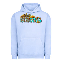 Pigment Grape Ice she is strong with cross Urban Hoodie - AdoDesignShop