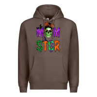 Coffee momster Premium Hoodie - BundleAndBundleShop