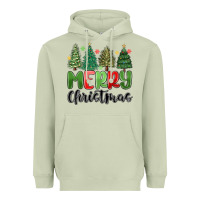 Matcha merry christmas trees Heavyweight Hoodie - MaliasSmallBusiness