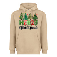 Mushroom merry christmas trees Heavyweight Hoodie - MaliasSmallBusiness