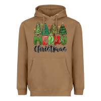 Toasted Coconut merry christmas trees Heavyweight Hoodie - MaliasSmallBusiness