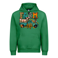 Emerald farm life farm animals truck Urban Hoodie - Jasminsmagicworld