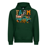 Forest Green farm life farm animals truck Urban Hoodie - Jasminsmagicworld