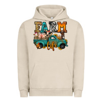 Pigment French Oak farm life farm animals truck Urban Hoodie - Jasminsmagicworld
