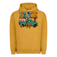 Pigment Peanut Butter farm life farm animals truck Urban Hoodie - Jasminsmagicworld
