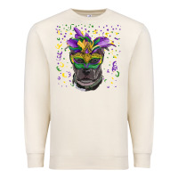 Sandshell mardi gras  mask pitbull Premium Sweatshirt - RanaPortraitStore