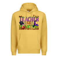 Antique Gold teacher of monsters Premium Hoodie - BundleAndBundleShop