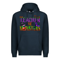 Navy teacher of monsters Premium Hoodie - BundleAndBundleShop