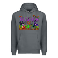 Rock teacher of monsters Premium Hoodie - BundleAndBundleShop