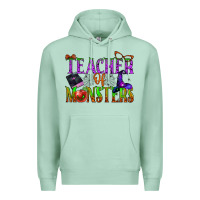Seafoam teacher of monsters Premium Hoodie - BundleAndBundleShop