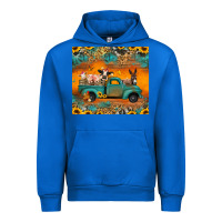 Cobalt farm animals truck Urban Hoodie - Jasminsmagicworld