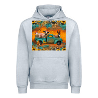 Heather Grey farm animals truck Urban Hoodie - Jasminsmagicworld