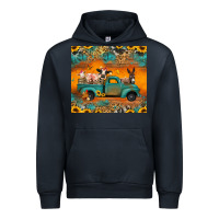 Navy farm animals truck Urban Hoodie - Jasminsmagicworld