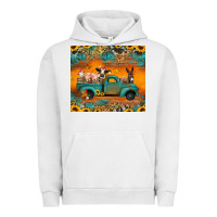 Pigment Lunar Rock farm animals truck Urban Hoodie - Jasminsmagicworld