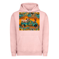 Pigment Salmon farm animals truck Urban Hoodie - Jasminsmagicworld