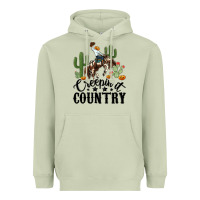 Matcha creepin it country rodeo Heavyweight Hoodie - MaliasSmallBusiness