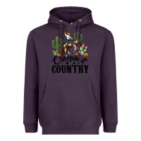 Plum creepin it country rodeo Heavyweight Hoodie - MaliasSmallBusiness