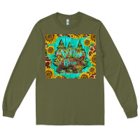 Army Green mama bear Long Sleeve Tee - BarkalooDesign